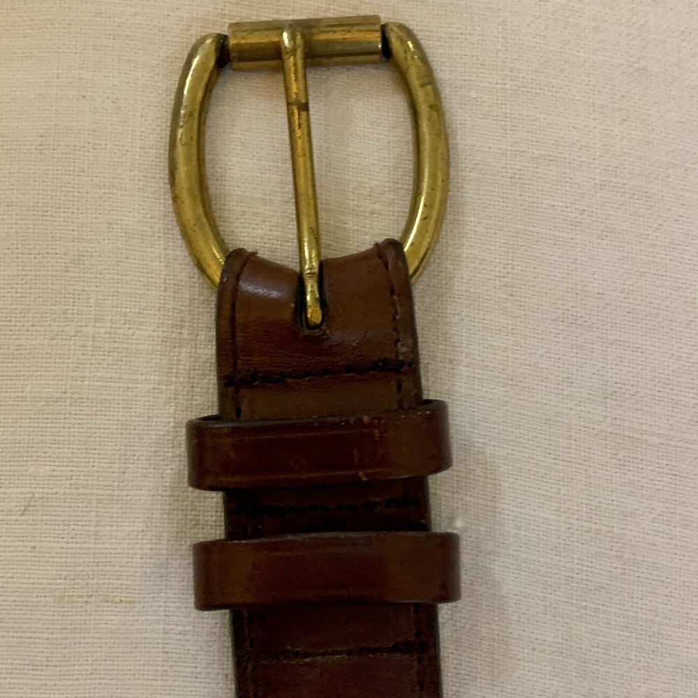 Ralph lauren genuine italian leather belt.